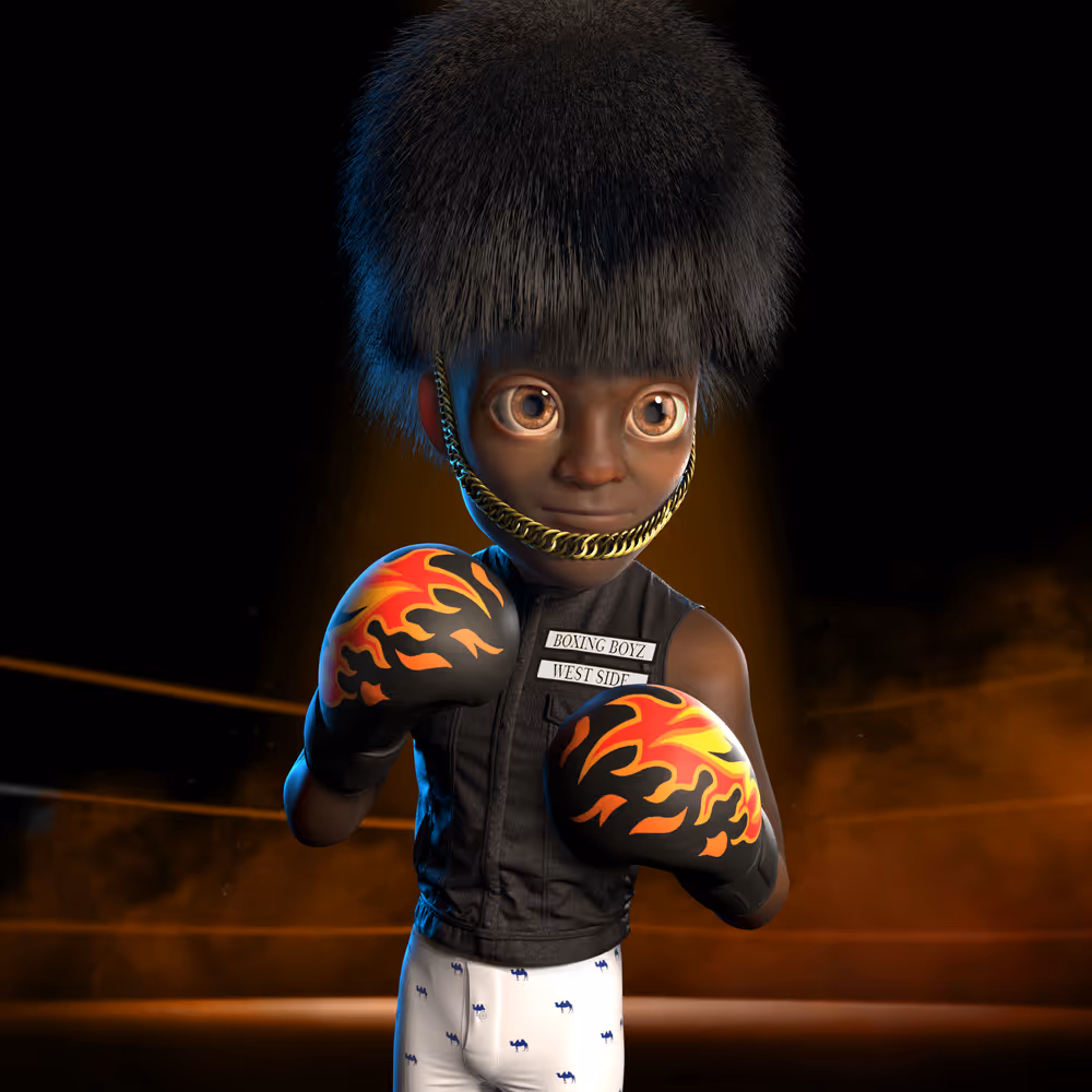 Boxing boy #4986