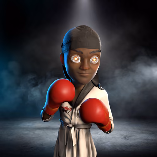 Boxing boy #1200