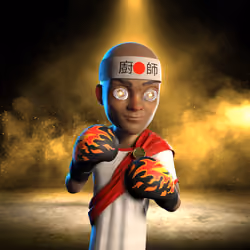 Boxing boy #1297
