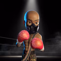 Boxing boy #3436
