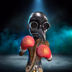 Boxing boy #3442