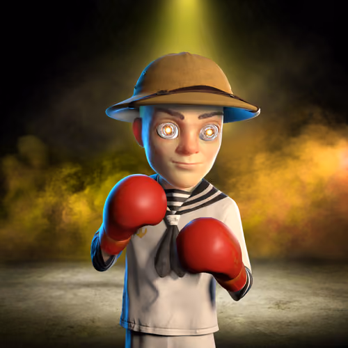 Boxing boy #2538