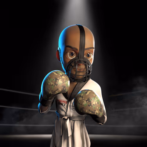Boxing boy #2907