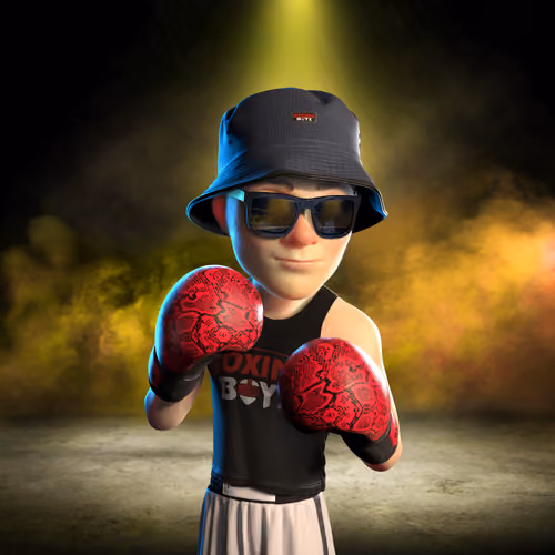 Boxing boy #843