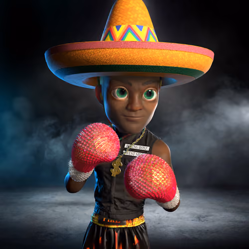 Boxing boy #4688