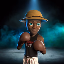Boxing boy #3937