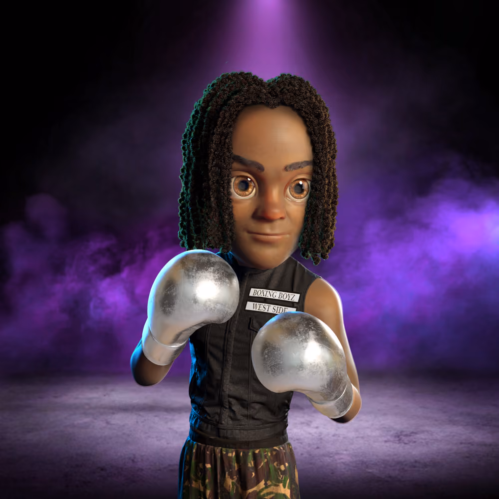 Boxing boy #4982