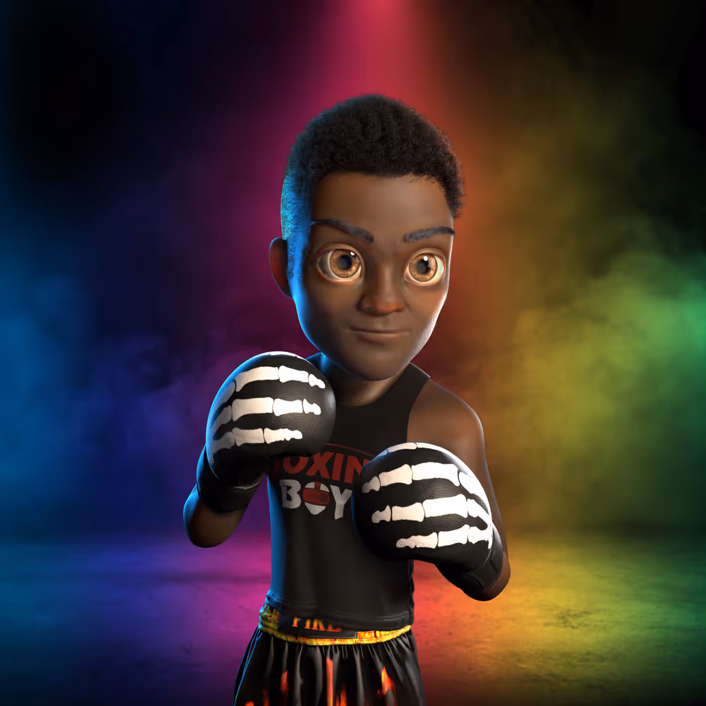 Boxing boy #4962