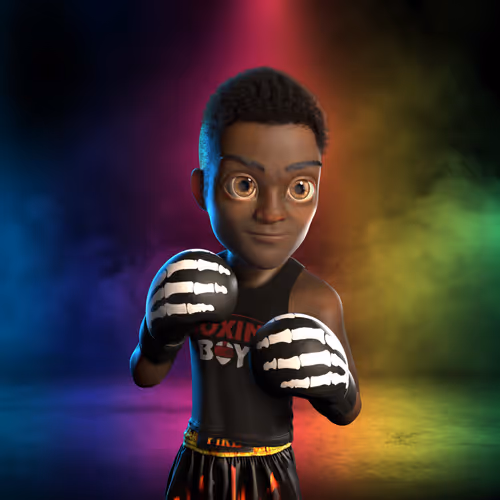 Boxing boy #4962