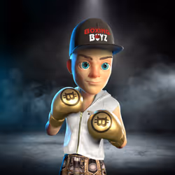 Boxing boy #3886