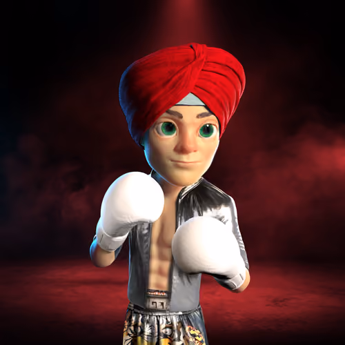 Boxing boy #3878