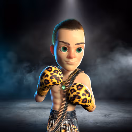 Boxing boy #4390
