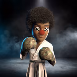 Boxing boy #2361