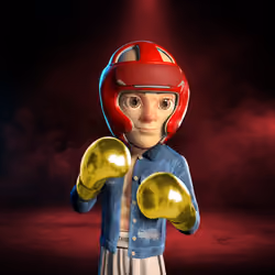 Boxing boy #3530