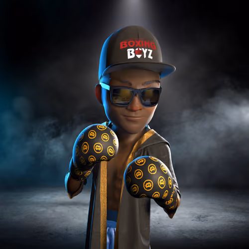 Boxing boy #846