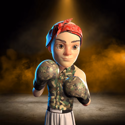 Boxing boy #4297