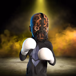 Boxing boy #2783