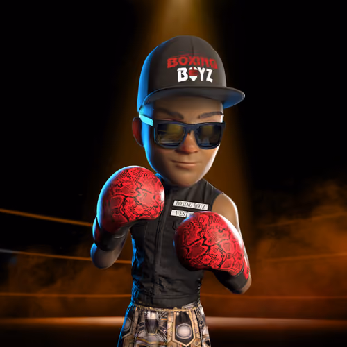 Boxing boy #1041