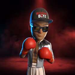Boxing boy #1090