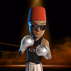 Boxing boy #769