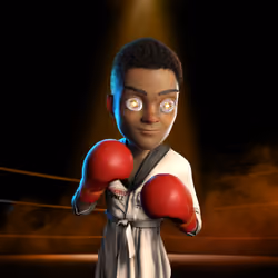 Boxing boy #2217
