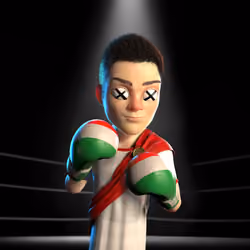 Boxing boy #2049