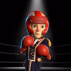 Boxing boy #2748