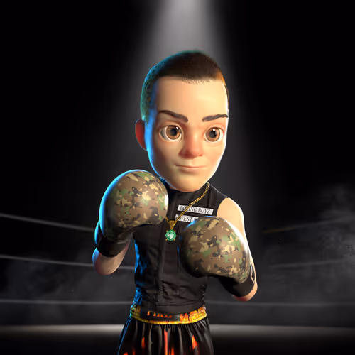 Boxing boy #4993