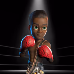 Boxing boy #4310