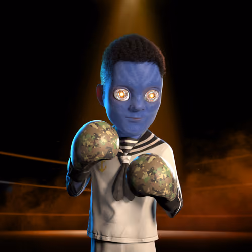Boxing boy #1450