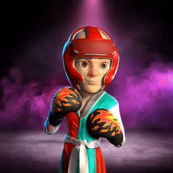 Boxing boy #3045