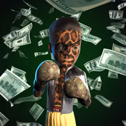 Boxing boy #619