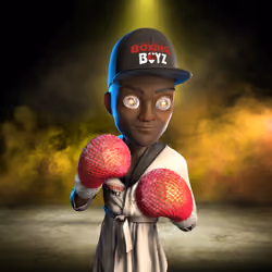 Boxing boy #1106
