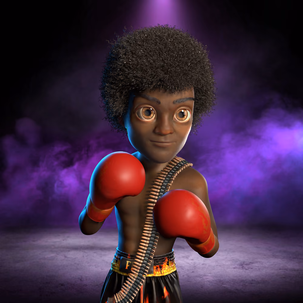 Boxing boy #4967