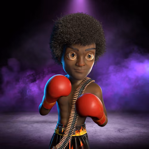 Boxing boy #4967