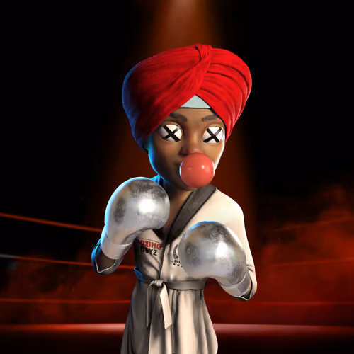 Boxing boy #2308