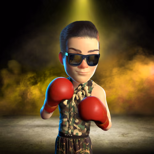 Boxing boy #803