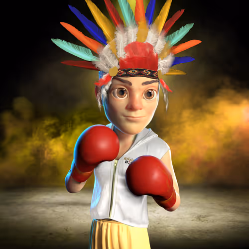 Boxing boy #4323
