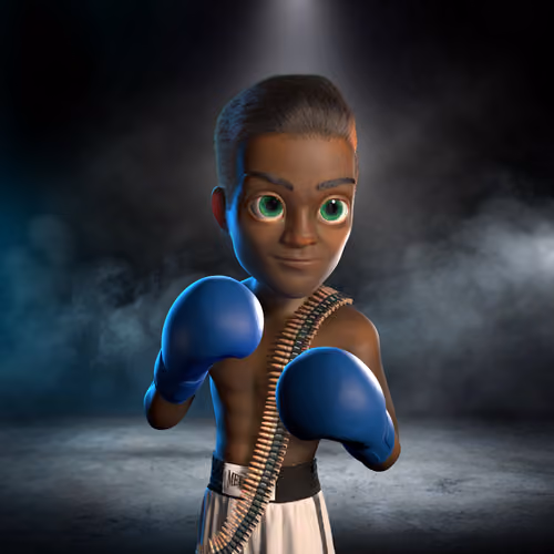 Boxing boy #4044