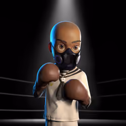 Boxing boy #3002