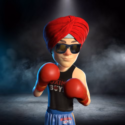 Boxing boy #771
