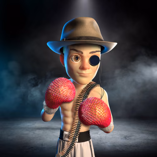 Boxing boy #930