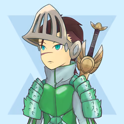 Glacian Swordman #241