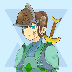 Glacian Swordman #174