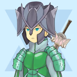 Glacian Swordman #74