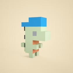 3D tiny dino #0376