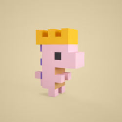 3D tiny dino #0355