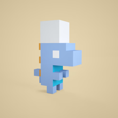 3D tiny dino #0113