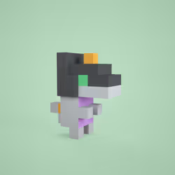 3D tiny dino #0378