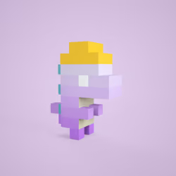 3D tiny dino #0530
